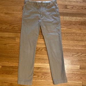 J Crew Factory Boys Khaki Pants Skinny Fit Size Boys 8 #L1000